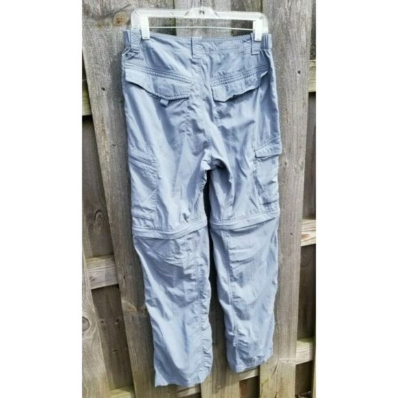 Columbia Womens Zip Off Cargo Pants Size 8 Omni Shade Convertible - Picture 2 of 6